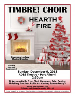 Christmas 2018 Timbre! Concert